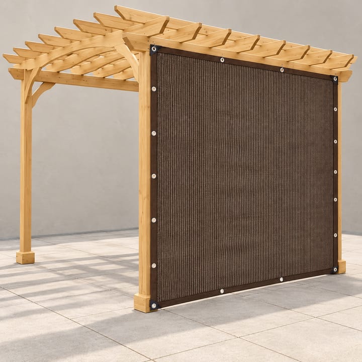 Haven Brown HDPE Sun Shade Net